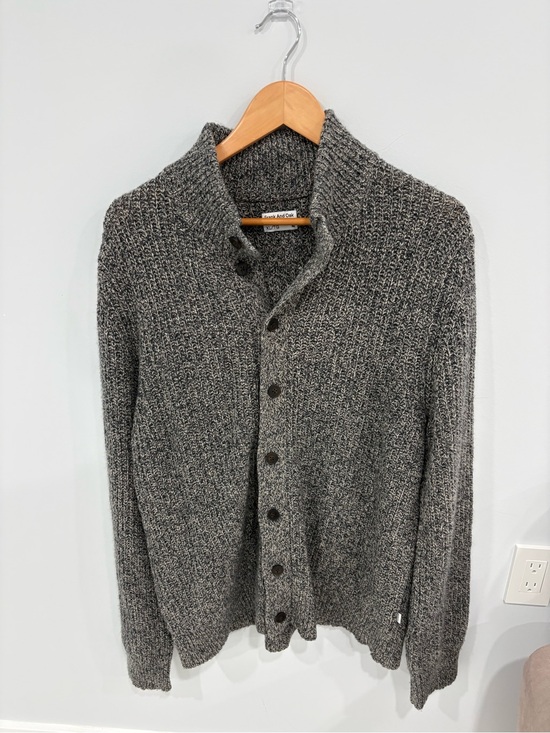 Frank & Oak Other - Frank & Oak Gray Shawl Collar Button-Up Cardigan
